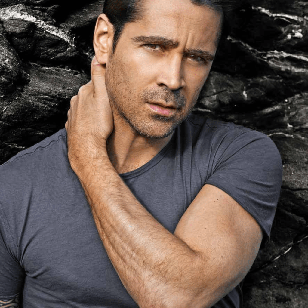 Intervista all'attore Colin Farrell che racconta la sua vita, i suoi figli e la sua esperienza nel film Gli spiriti dell'isola.